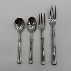 RICCI ARGENTIERI Bramasole 4-PC Place Setting Flatware Set Stainless Steel 18/10